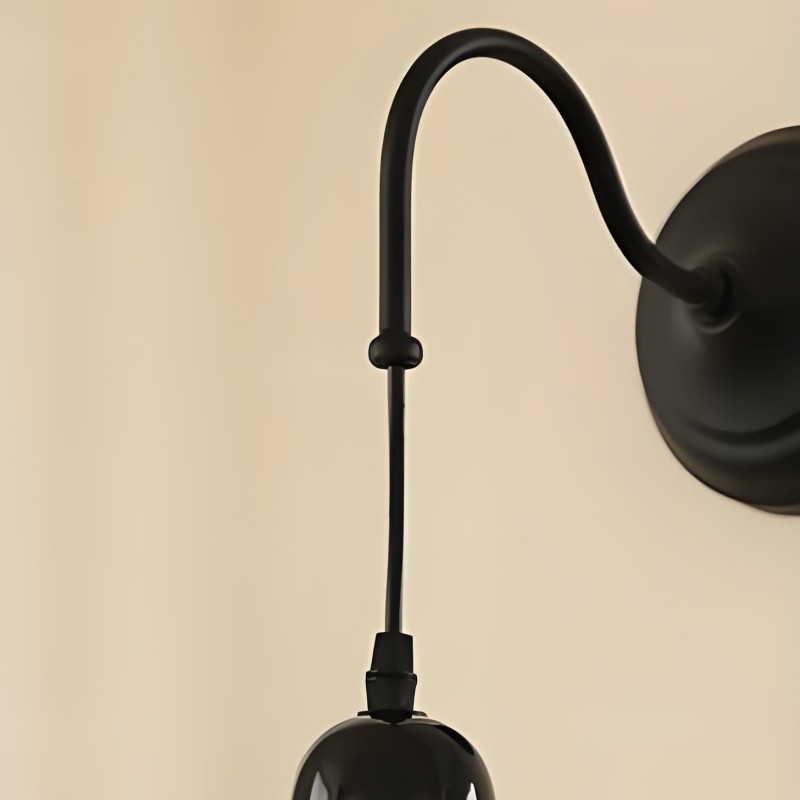 Cazelle Vintage Wandlamp met Bloemenmotief - Artistieke wandlamp met bloemendesign voor slaapkamer en hal HL3588