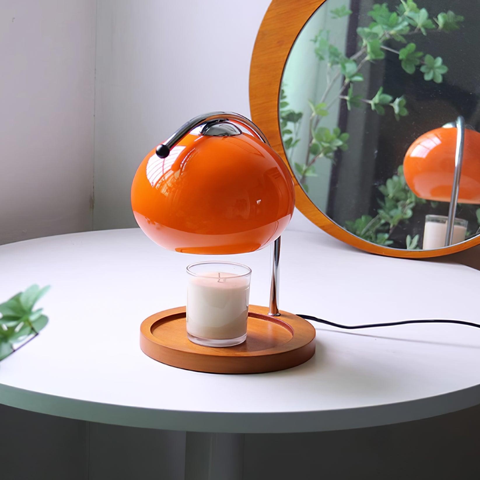 Retro Bauhaus Orb Tafellamp/ kaars warmer lamp HL171
