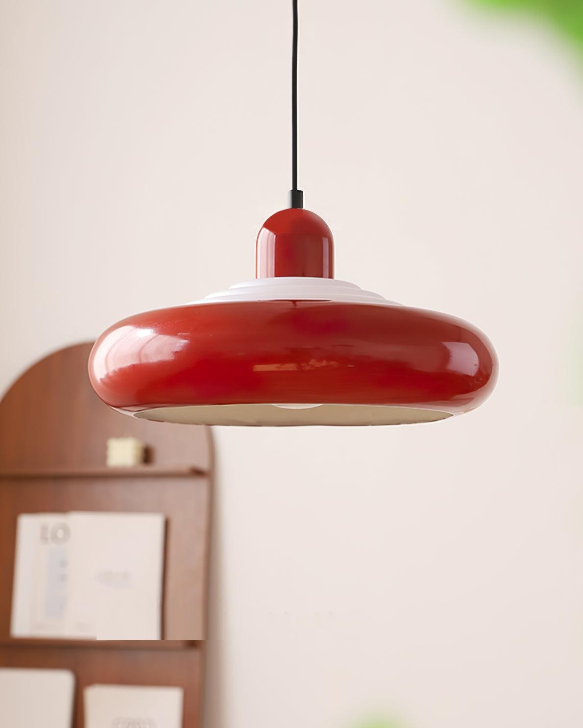 Meerlaagse ronde toren crèmekleurige hanglamp HL401
