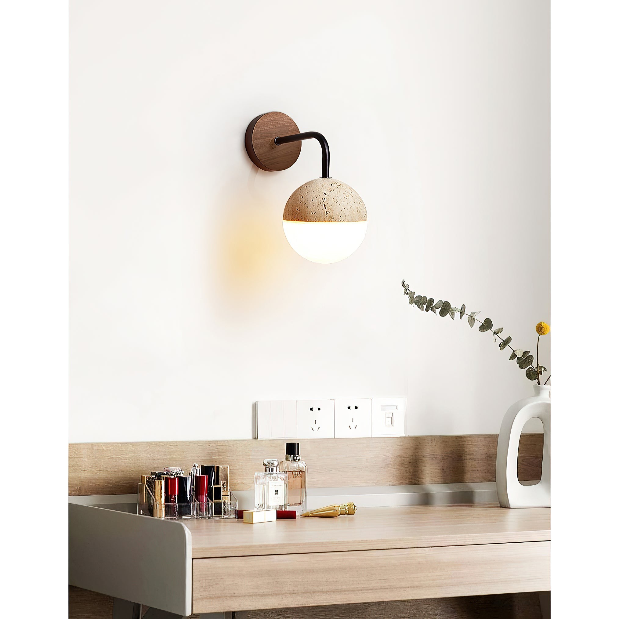 Tia Travertin Wandlamp HL3215