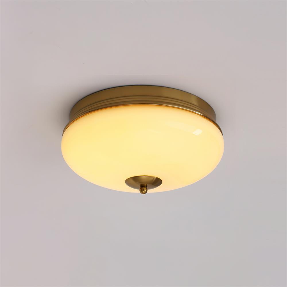 Europese Mid Century Crème Plafondlamp HL614