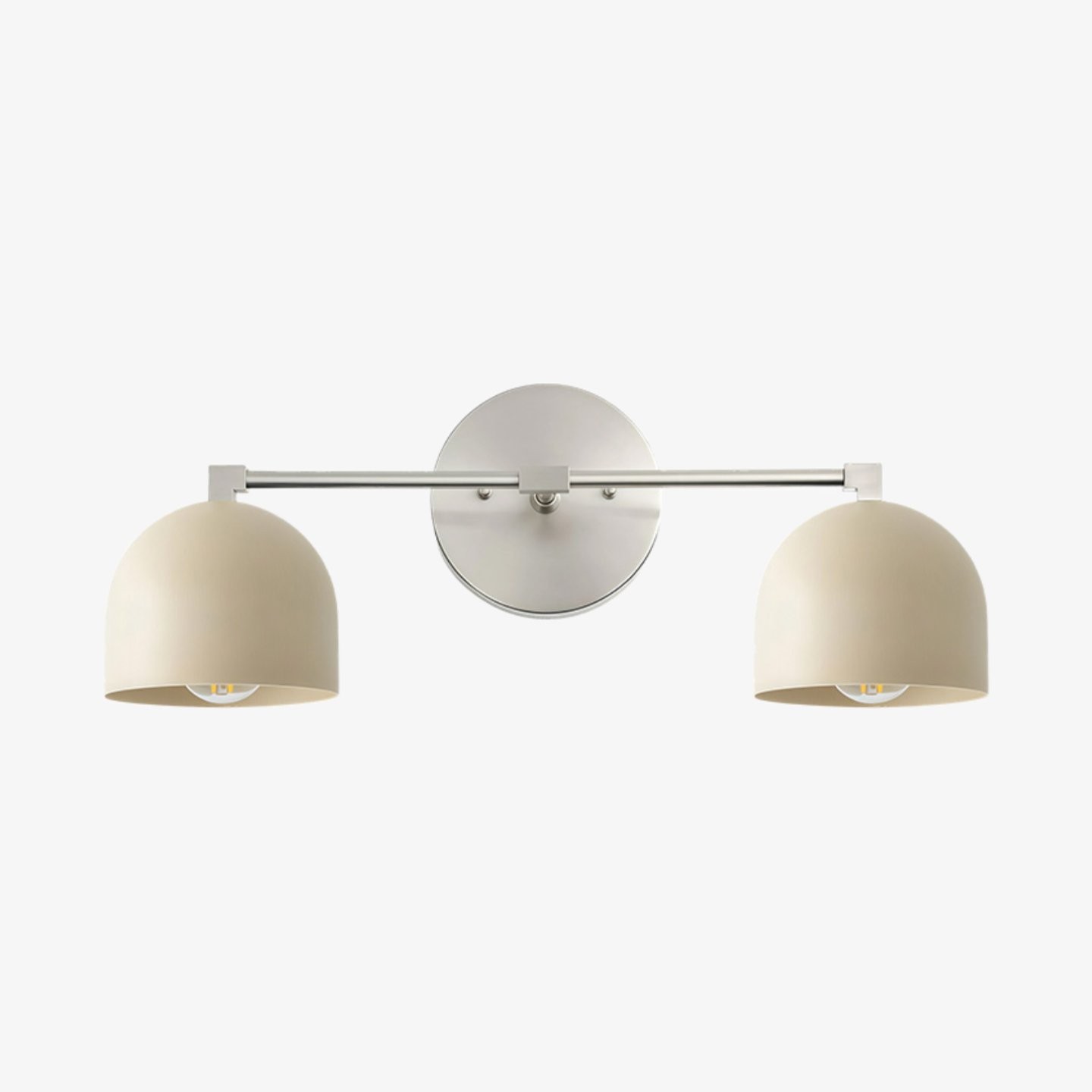 Metio Dome Mid-Century Diepe Bolvormige Kaptafellamp - Messing Wandlamp HL1774