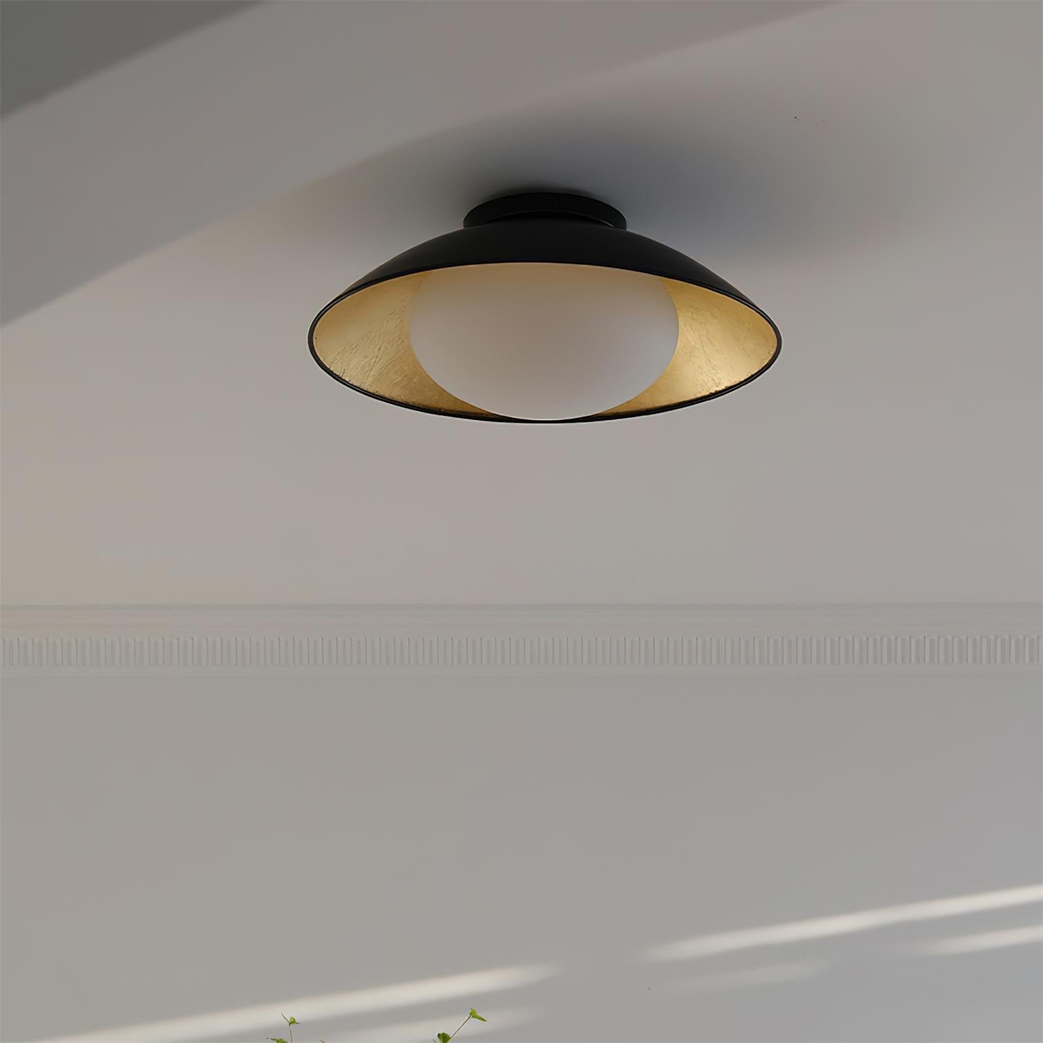 Franse Retro Vliegende Schotel Kom Plafondlamp HL713