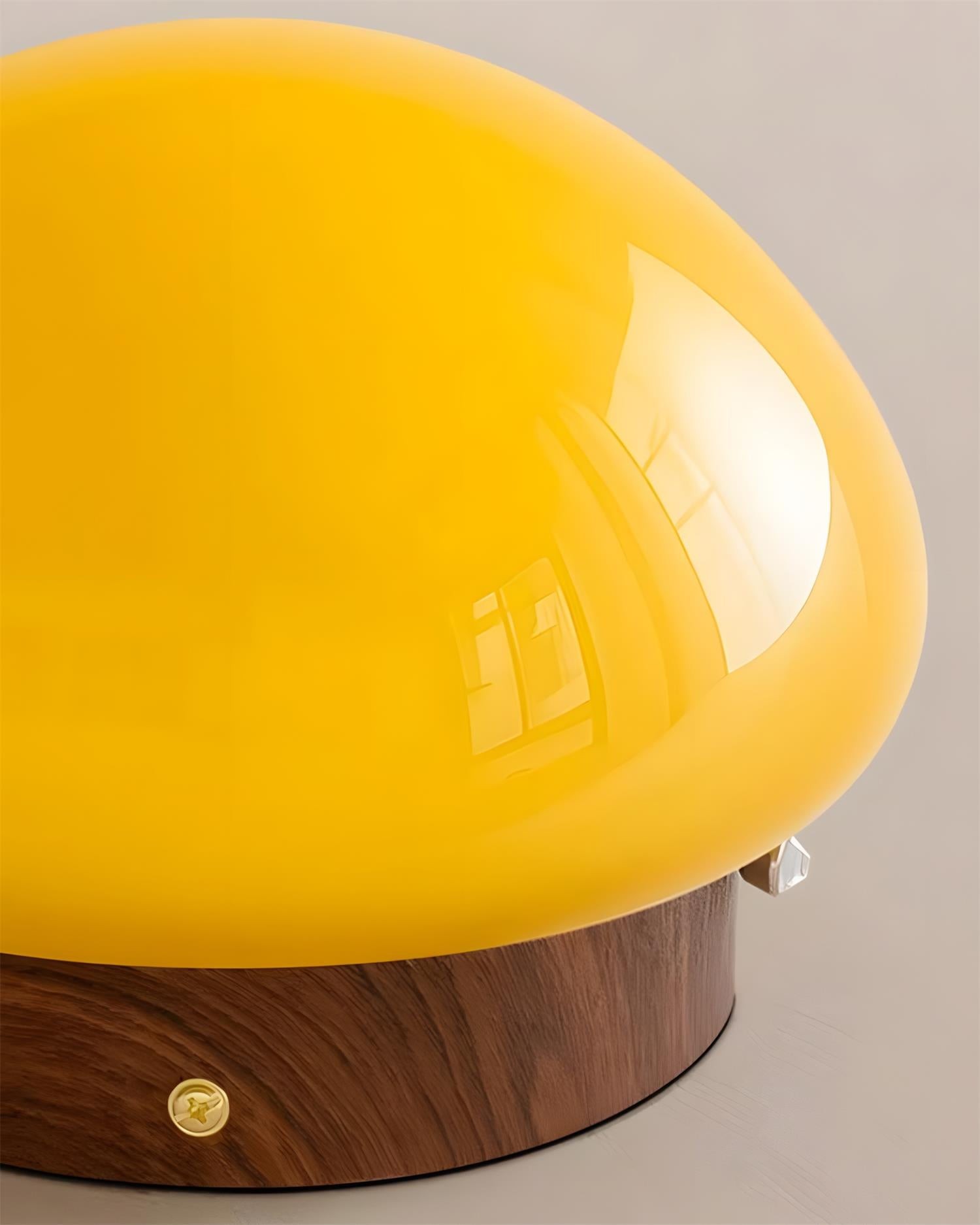 Honingkleurige koepelvormige plafondlamp HL2870