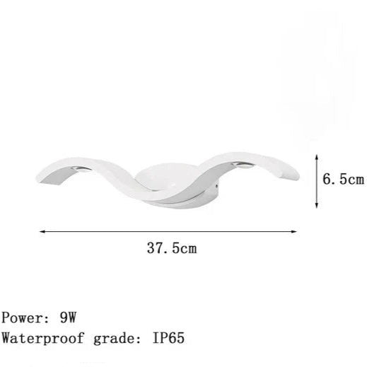 Illuminaire Moderne IP65 Waterdichte Buitenwandlamp HL3327