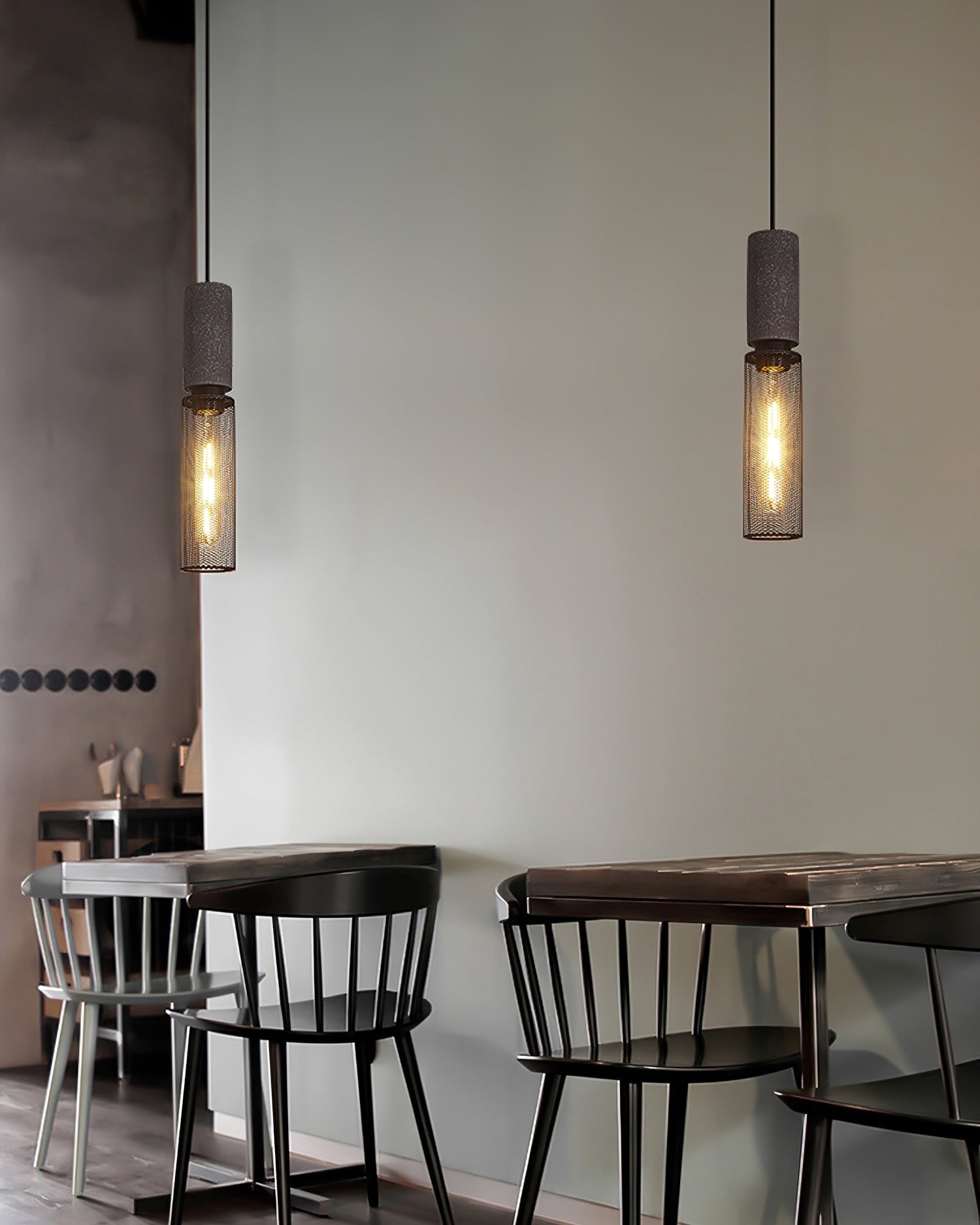 Cement Mesh Hanglamp HL503