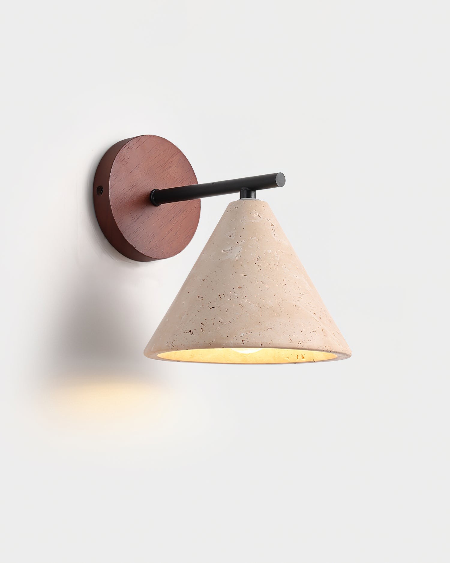 Vintage crèmekleurige wandlamp HL439