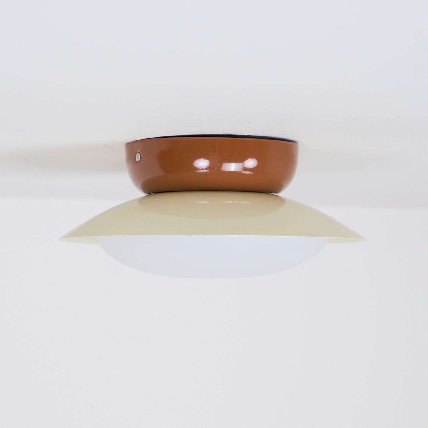Crèmekleurige moderne plafondlamp HL632