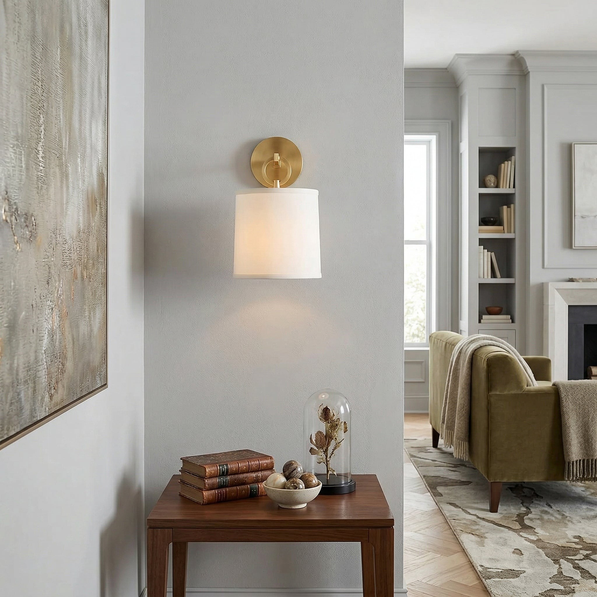 Volledige ronde wandlamp HL3169