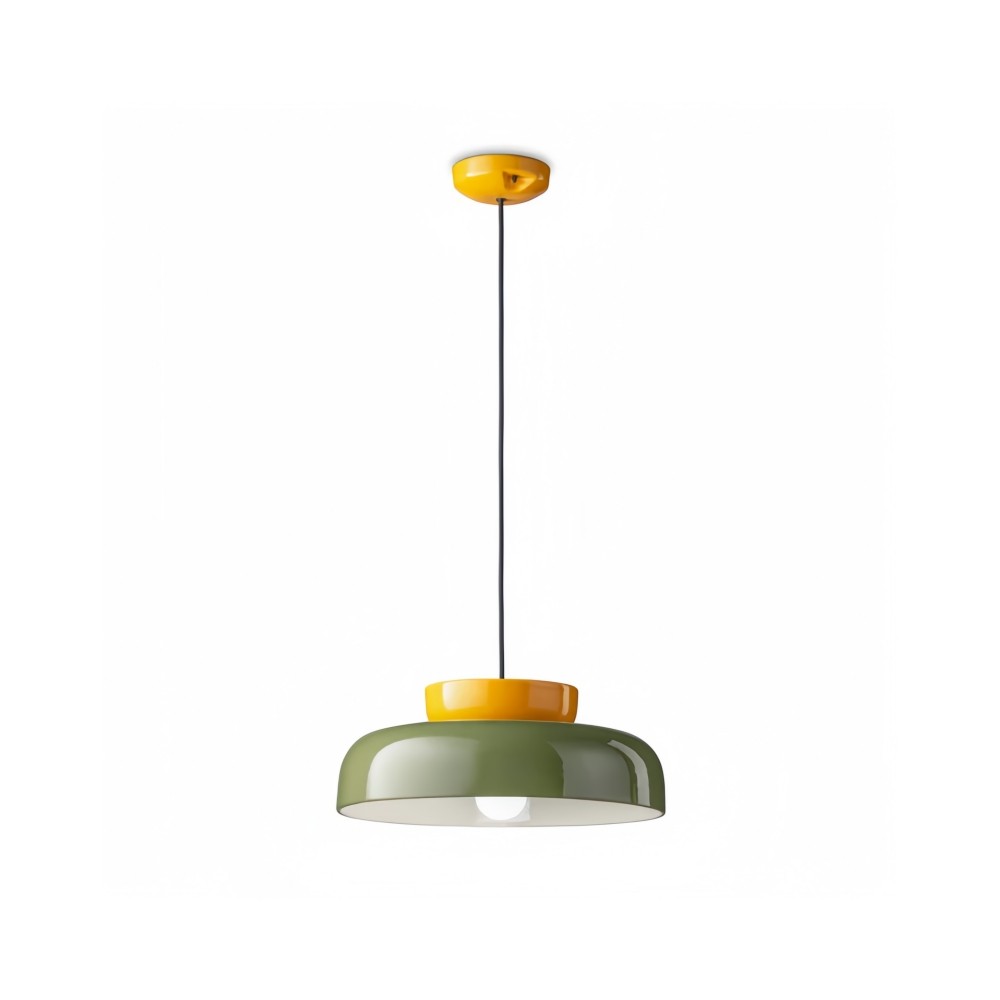 Macri Bauhaus hanglamp - middeleeuwse schijflamp voor keuken HL1327