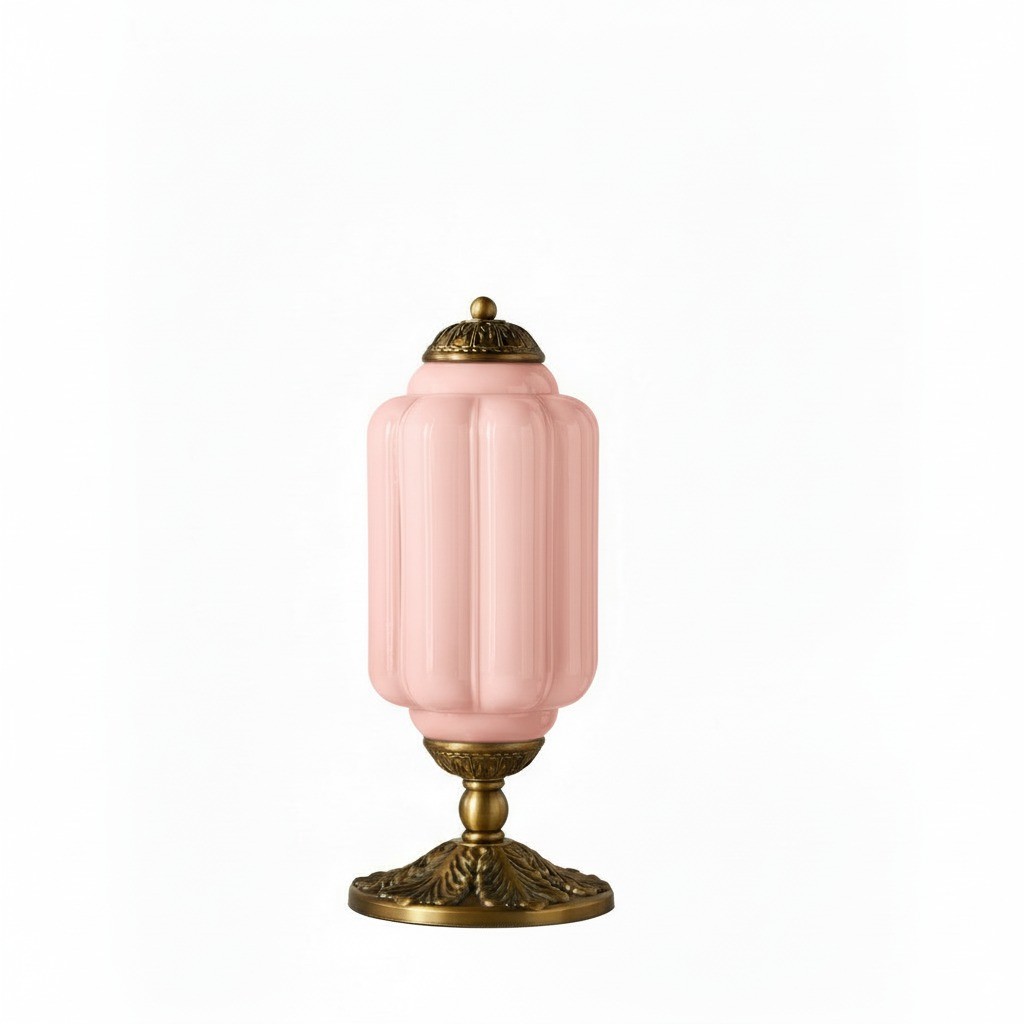 Eloise Vintage Glazen Pompoen Tafellamp HL931