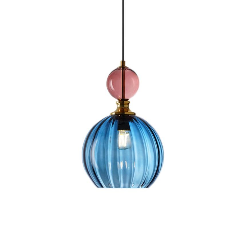 Macaron Glazen Bol Hanglamp Slaapkamer HL69
