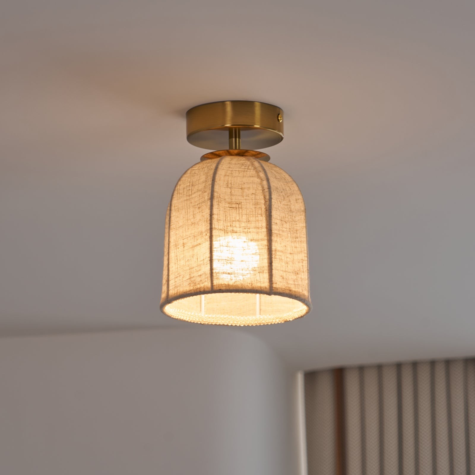 Sienna Linnen Plafondlamp HL1206
