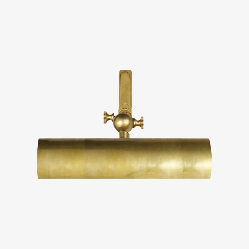 Libris Cilindervormige Schilderijlamp - Wandlamp met Metalen Kap voor Woonkamer of Slaapkamer HL2373