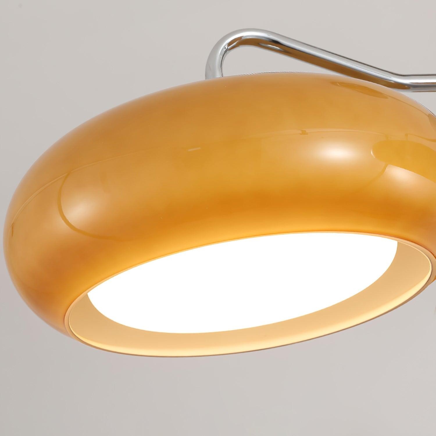 Moderne 3-lichts chromen plafondlamp HL896