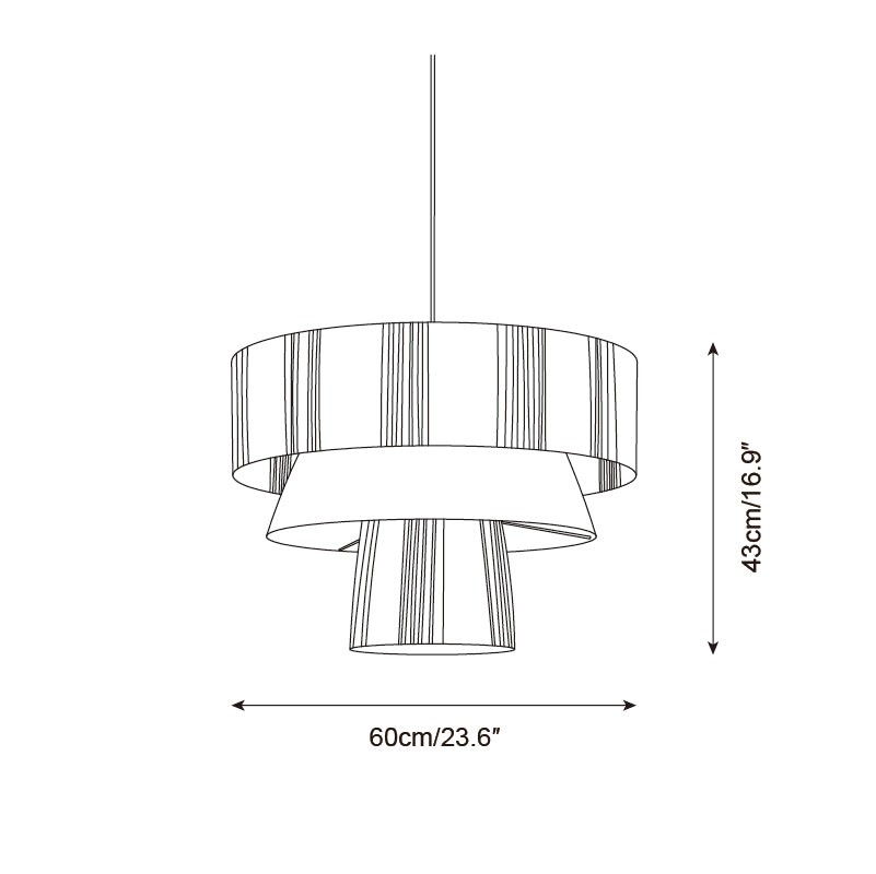 Hiroshi hanglamp HL2645