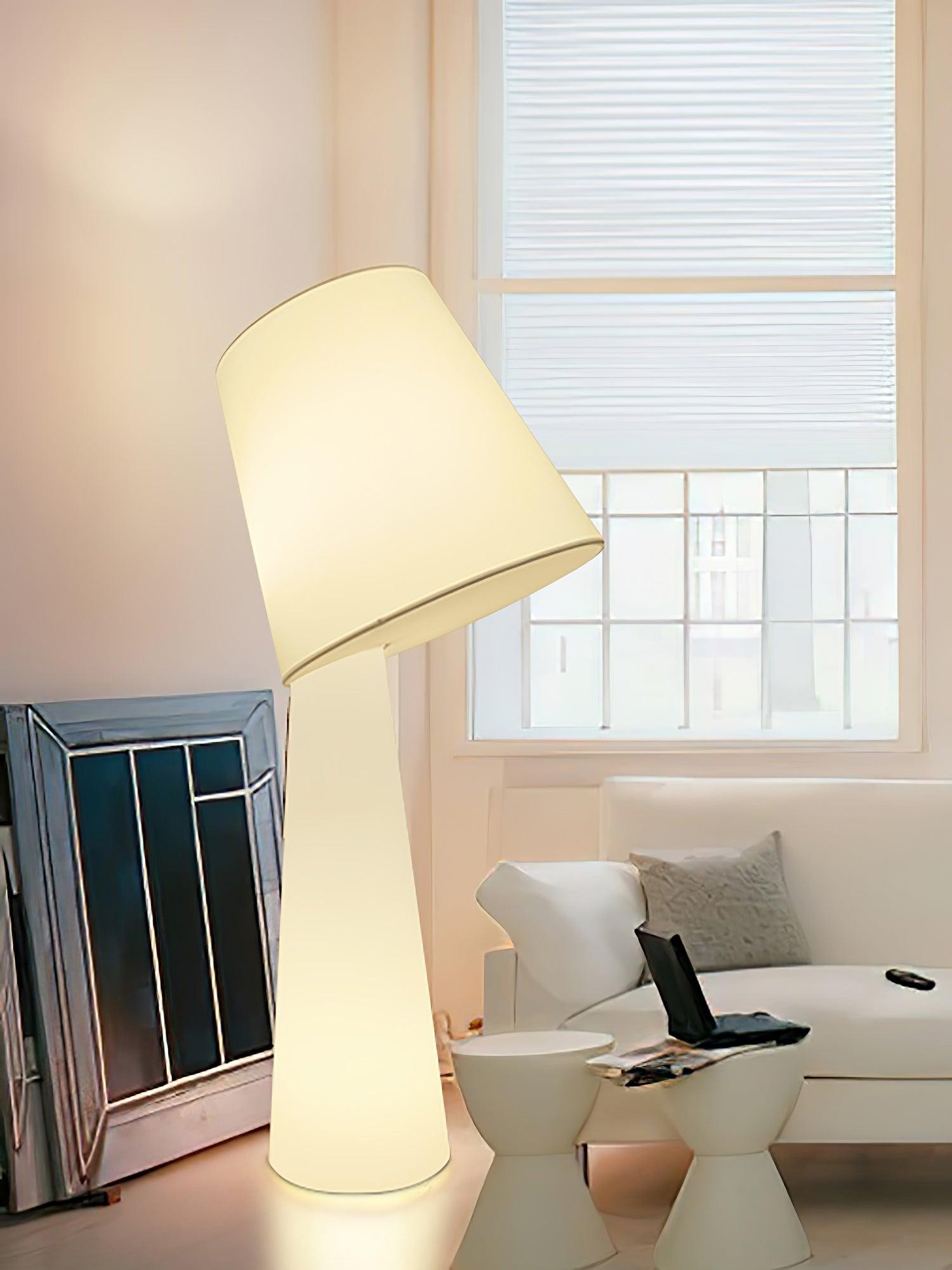 Kolom Stoffen Vloerlamp Geschikt Voor Woonkamer HL484