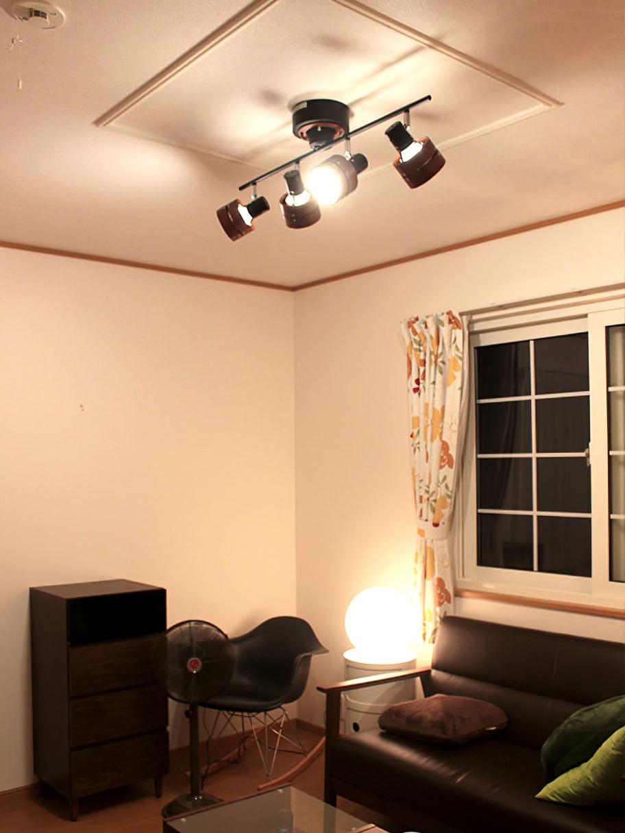 Nordic cilindrische spot met 4 lampen HL2968