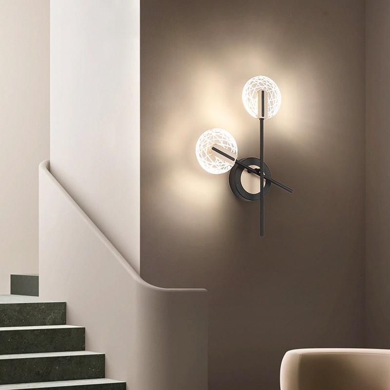 Verstelbare Acryl LED Draaibare Wandkandelaar HL71