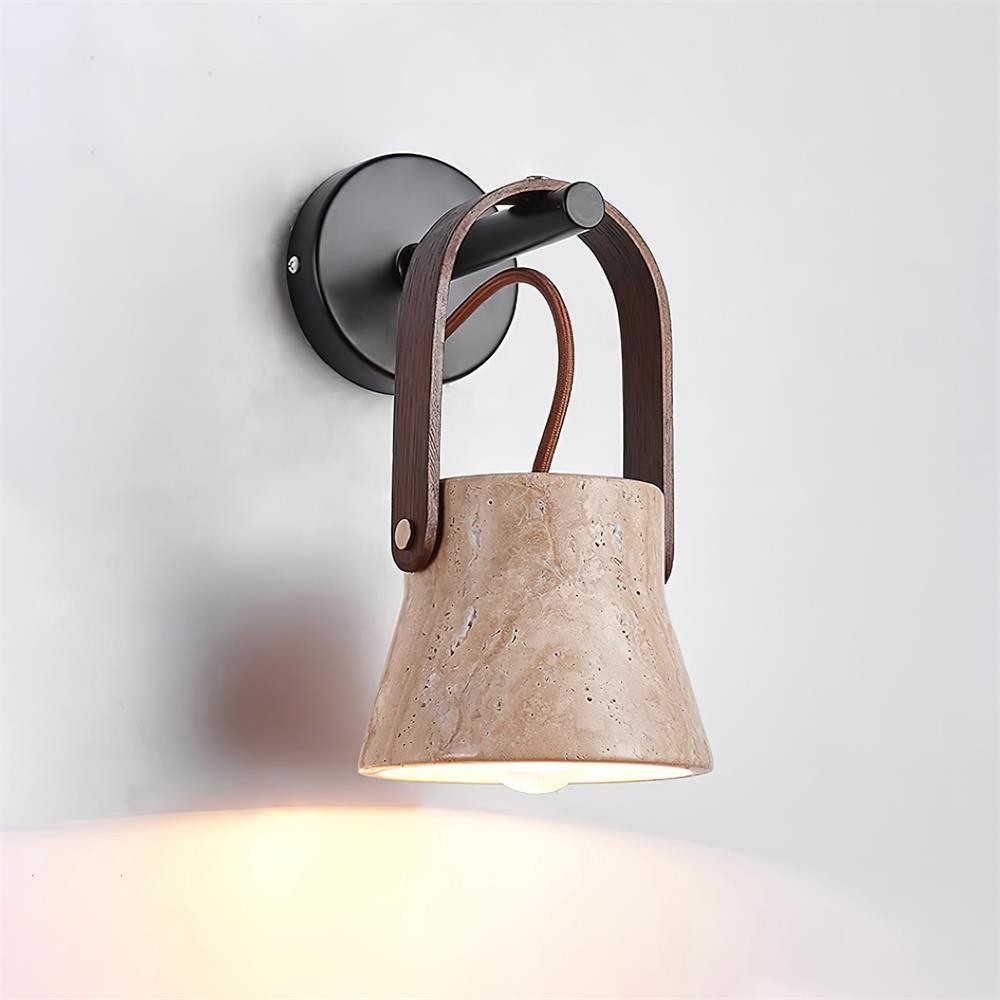 Gepersonaliseerde creatieve gebogen draagbare wandlamp HL512