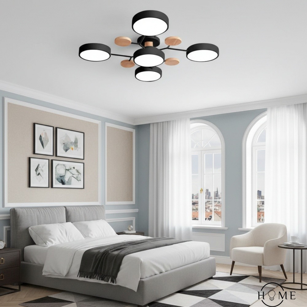 Nordic vertakte schijf LED plafondlamp HL215