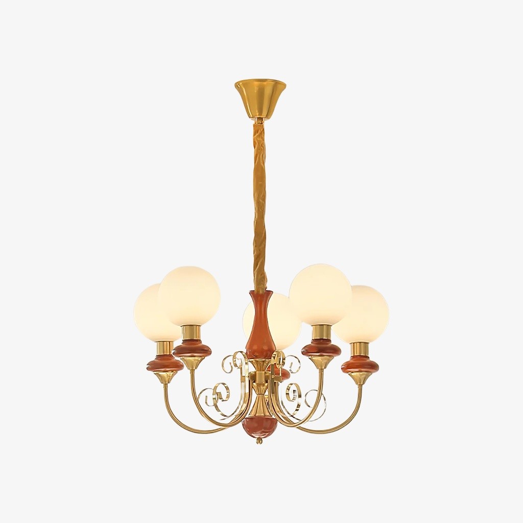 Radiara Kroonluchter - Ontwerp met gelaagde stenen schijven, moderne luxe stijl voor eetkamer en woonkamer HL2327