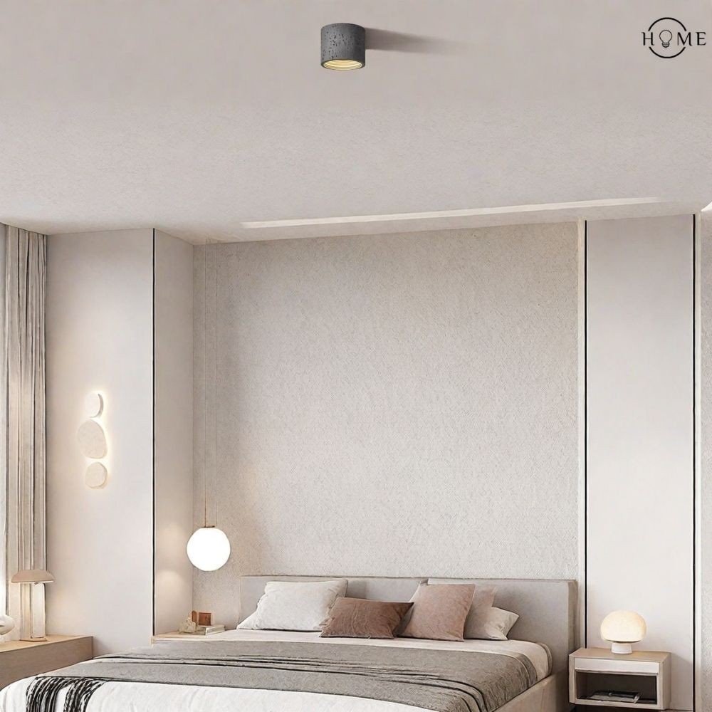 Moderne Wabi-Sabi cilindrische plafondlamp HL513
