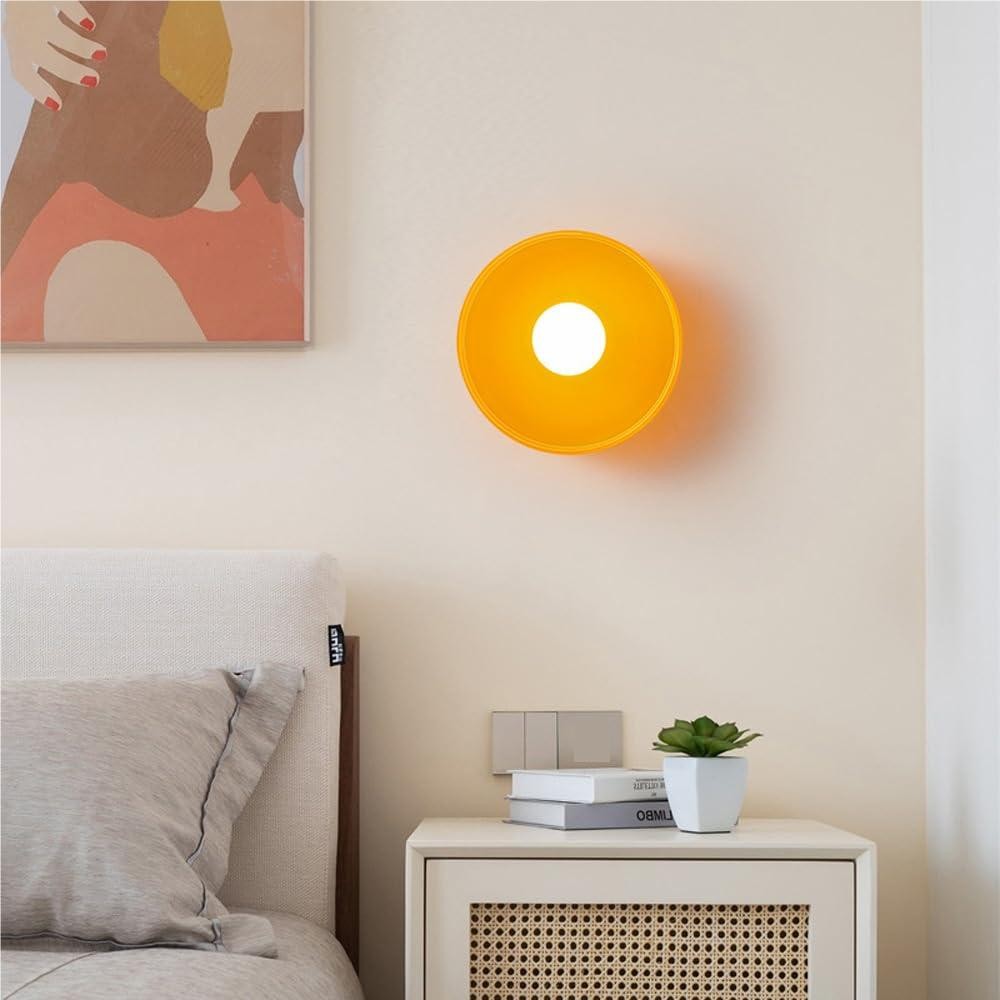 Morandi Glazen Schijf Orb Plafondlamp Wandlamp HL158