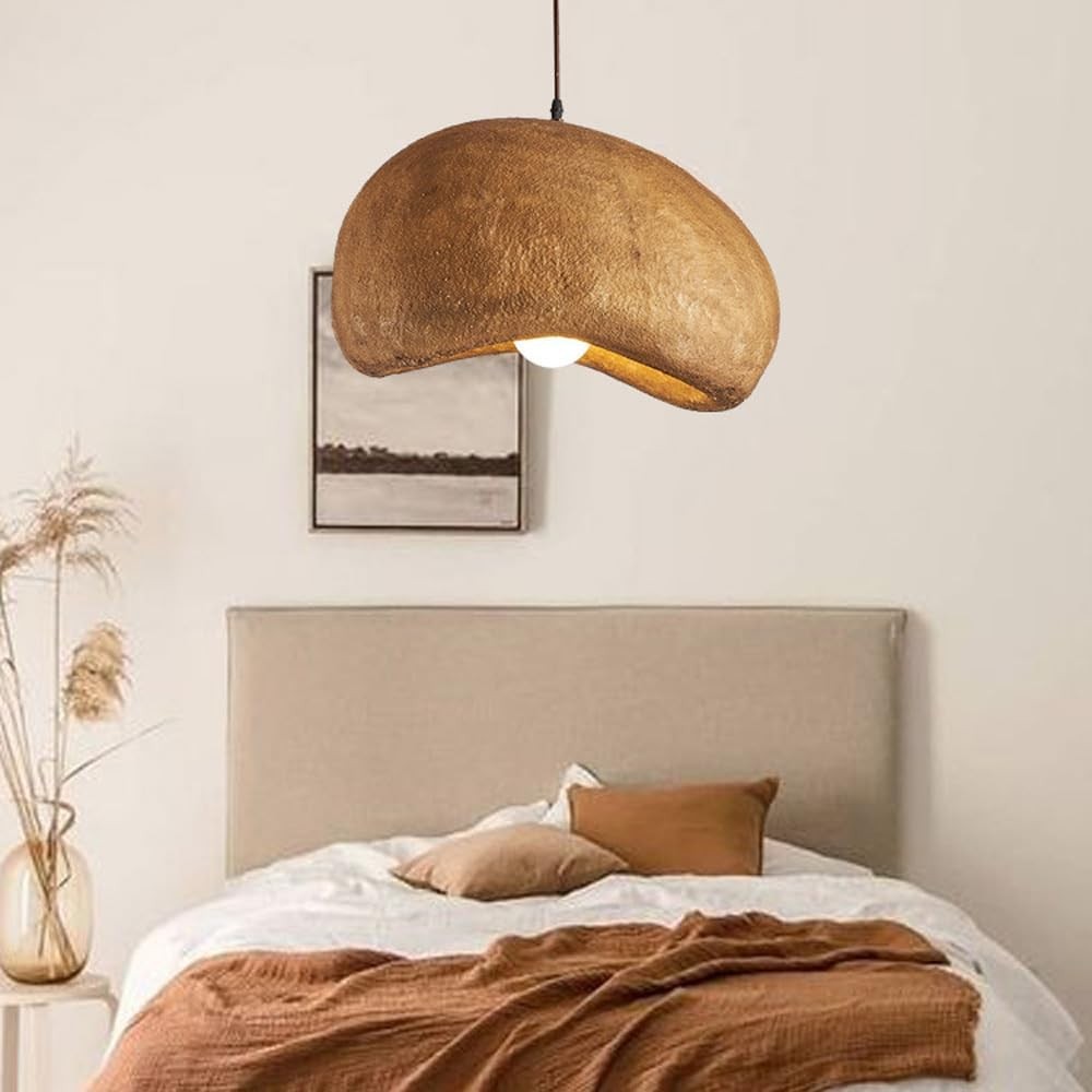 Wabi-Sabi Koffiewolk Japandi Hars Hanglamp HL3377