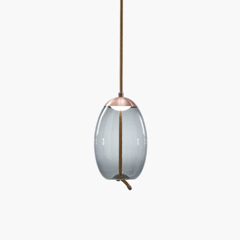 Moderne geblazen glazen hanglampen HL1198