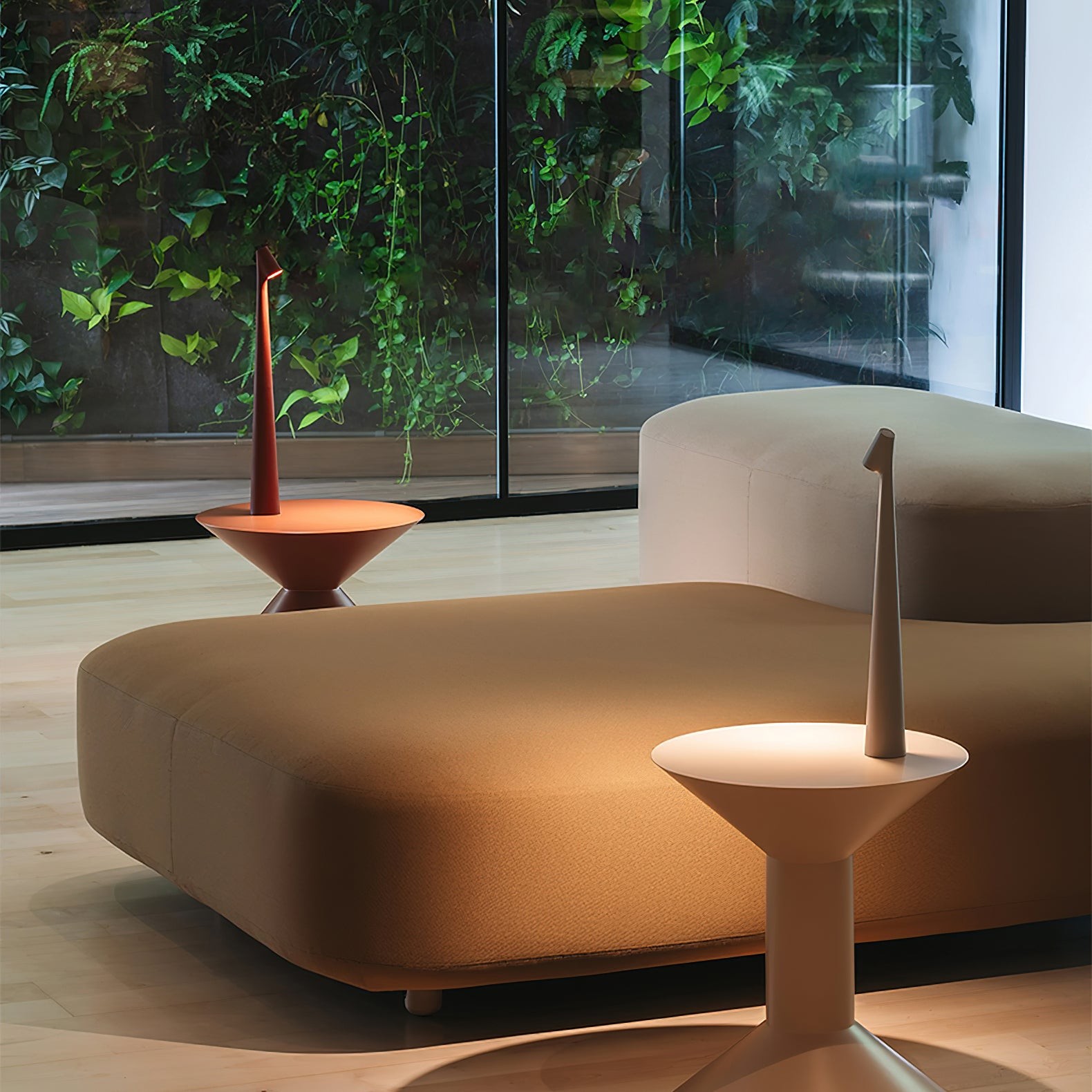 Creatieve hoge draagbare tafellamp HL343