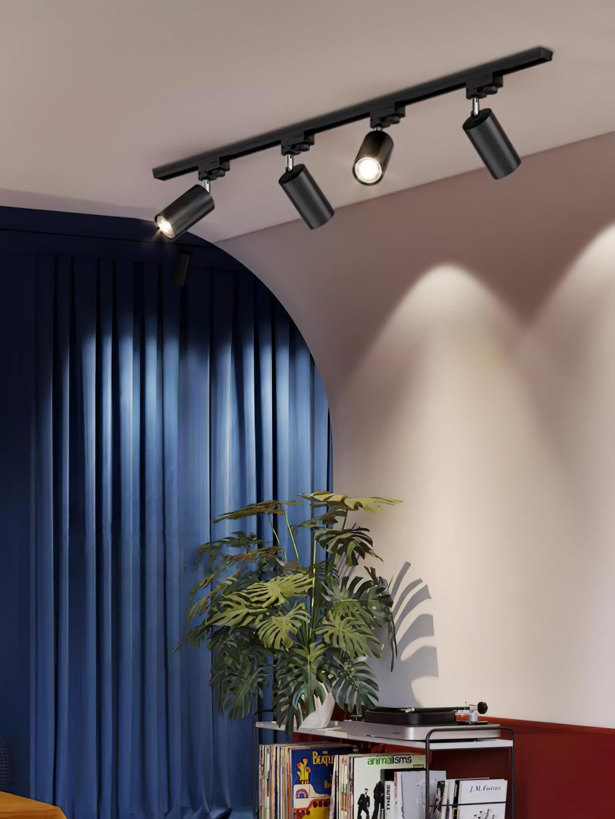 Verstelbare spotlamp met railsysteem voor plafondmontage HL2932