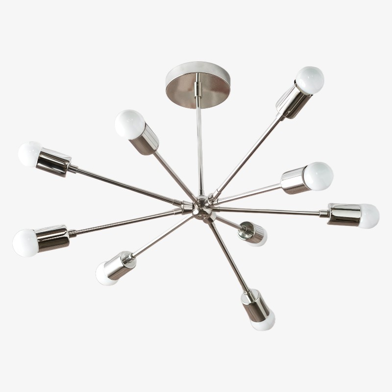 Mobilux Line moderne kroonluchter - Mid-Century plafondlamp HL1711