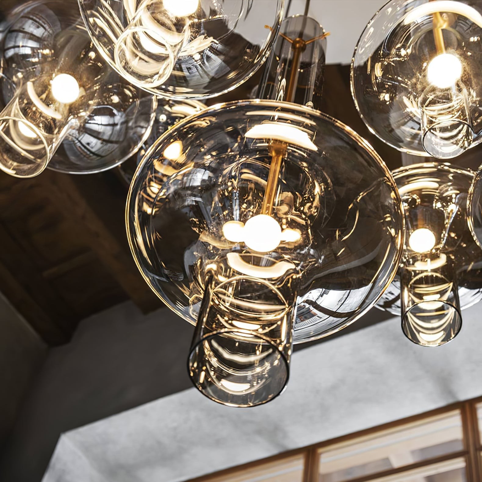Moderne creatieve glazen buis hanglamp HL827