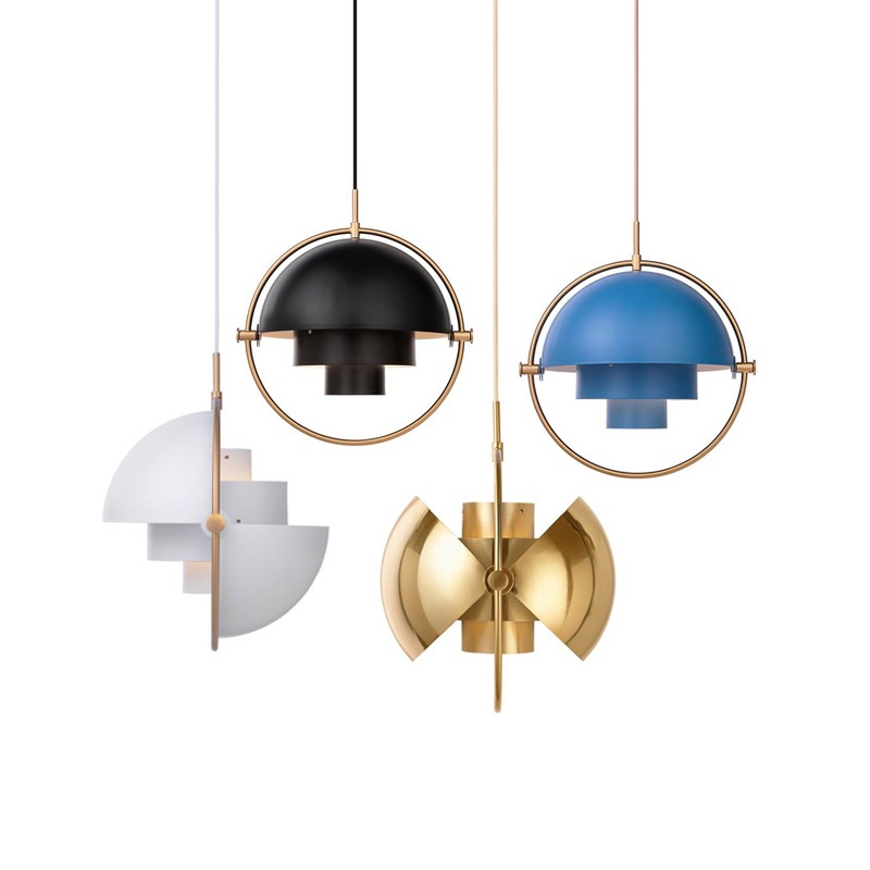 Multilayer Draaibare Metalen Hanglamp HL36