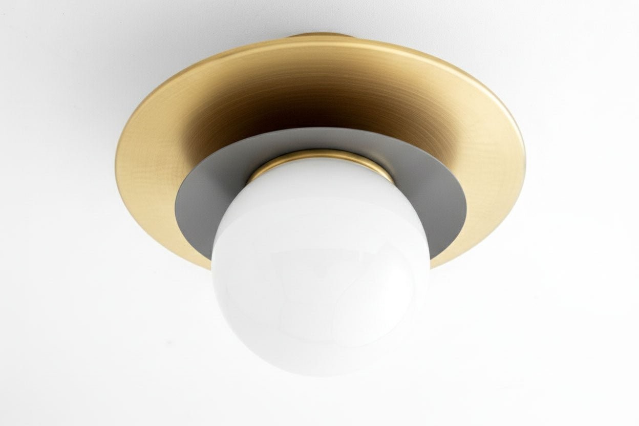 Artivo gelaagde moderne plafondlamp van messing - Stijlvolle woondecoratie HL1765