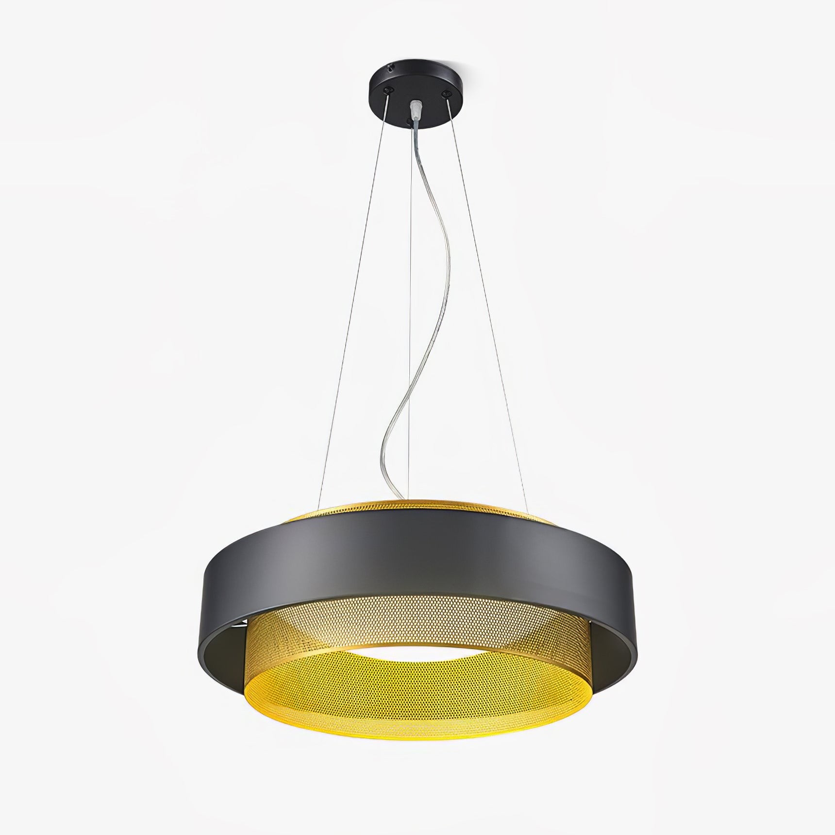Moderne metalen cirkelvormige hanglamp HL670