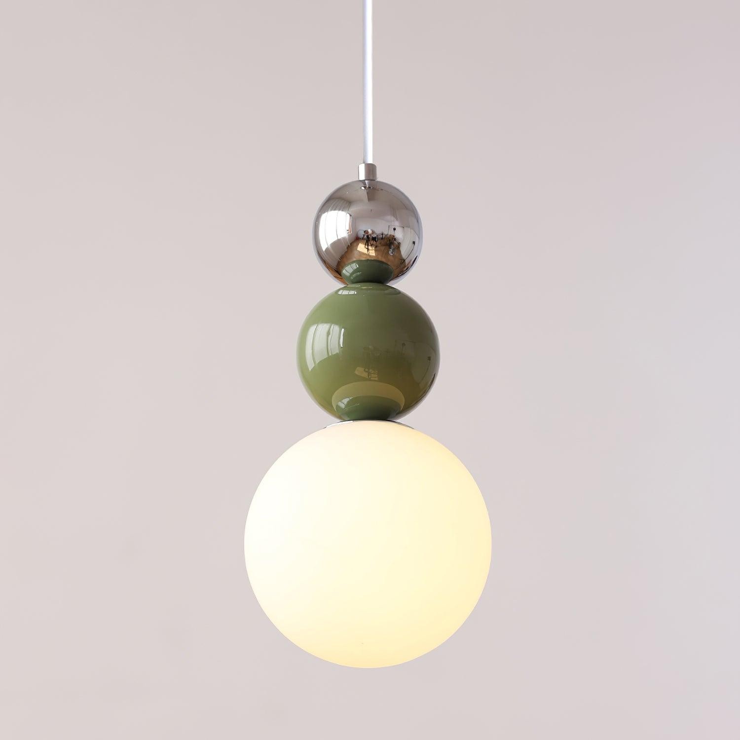 Nordic Cream Moderne Eenvoudige Dot Hanglamp HL460