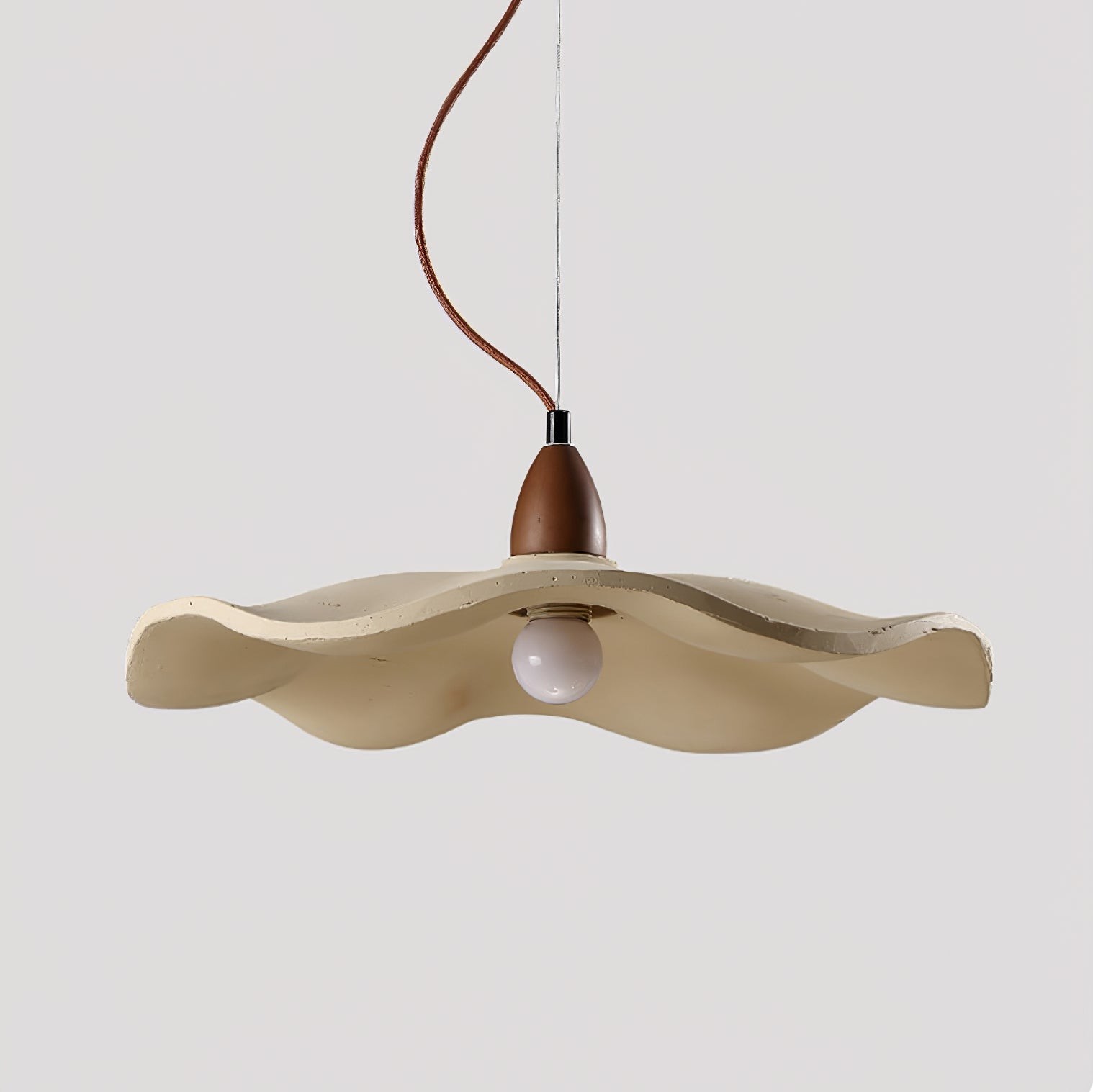 Japanse Wabi-Sabi Stijl Cement Wave Hanglamp HL502