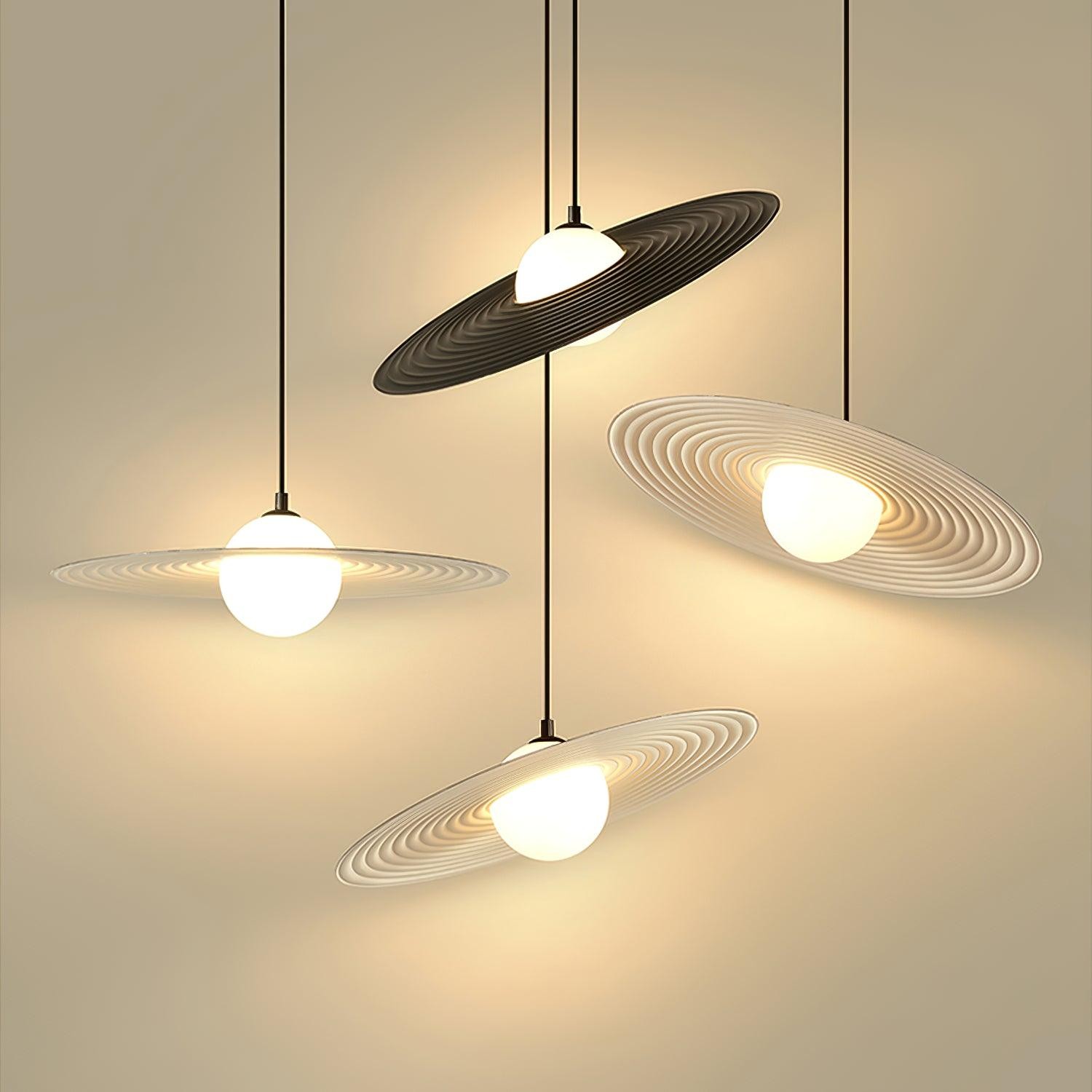 Creatieve schijfvormige hanglamp HL707