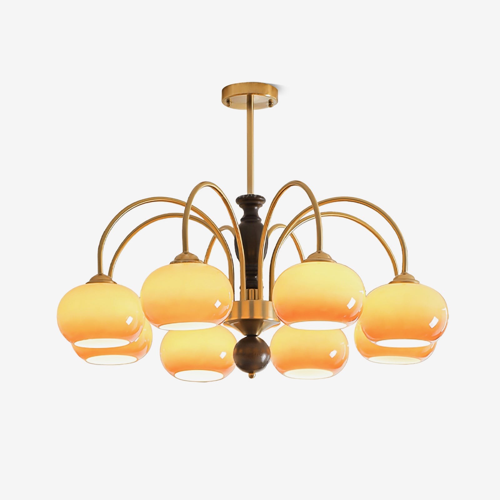 Retro Bauhaus Boogkroonluchter HL351