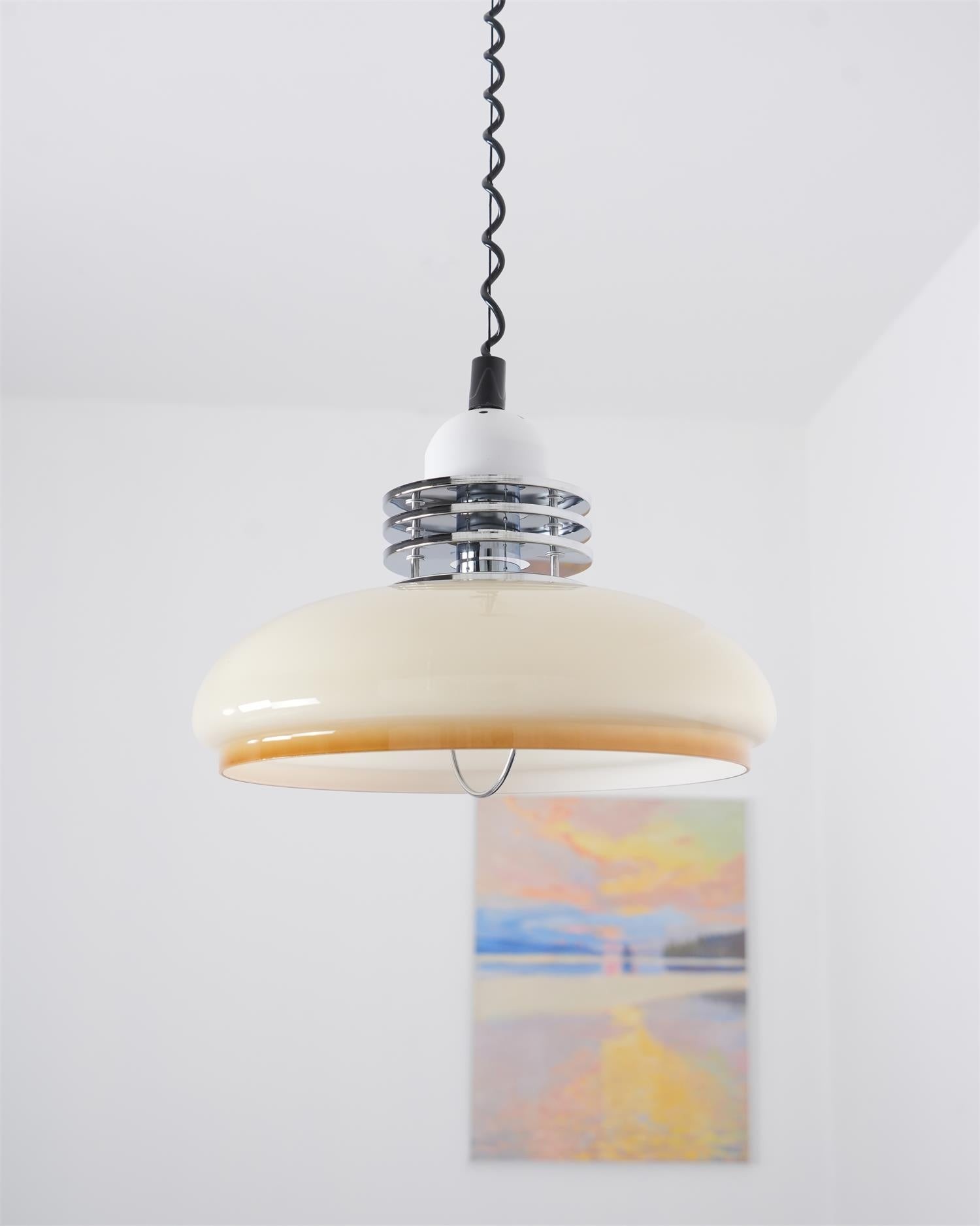 Nordic Cream intrekbare hanglamp HL914