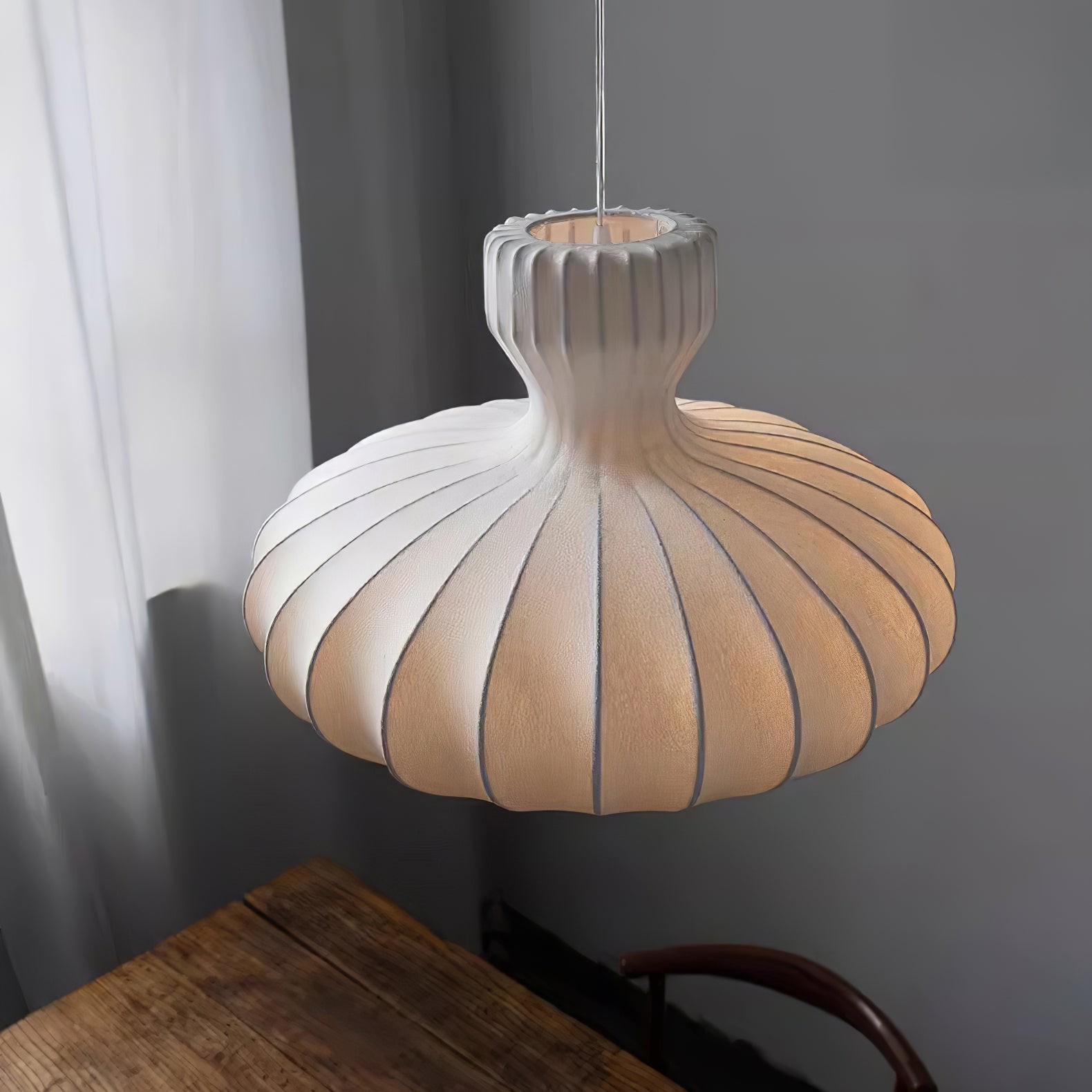 Lantaarn Zijde Vintage Hanglamp HL731