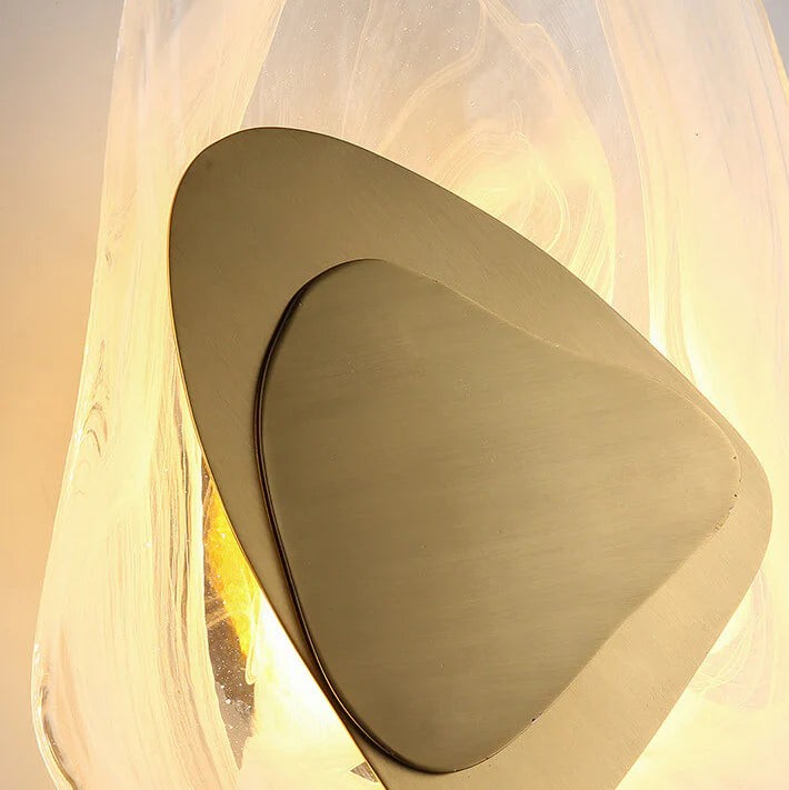 Water Ripple Sculpturale Wandlamp HL1255
