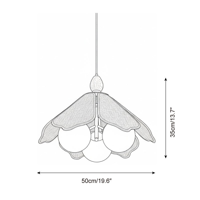Feyora hanglamp HL2771
