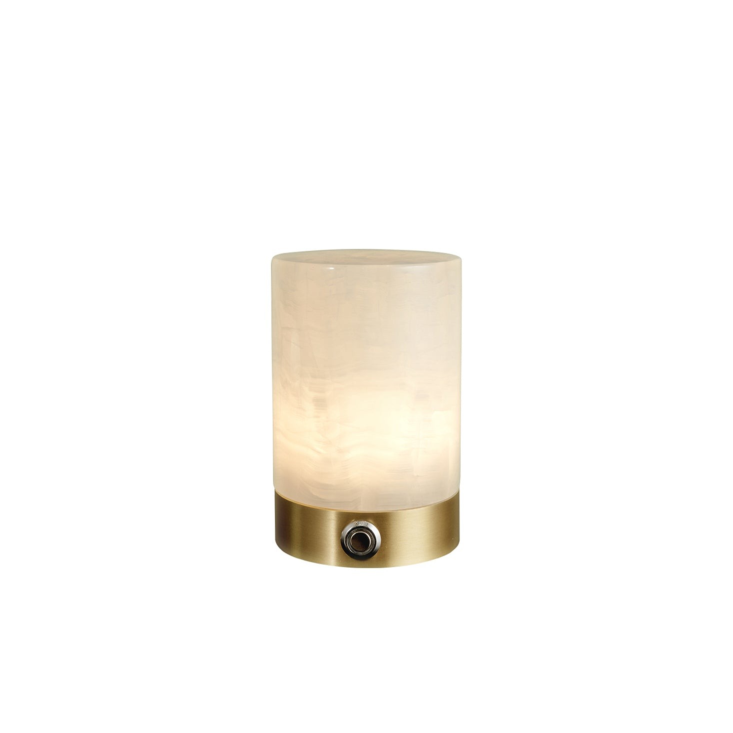 Totem alabaster tafellamp (ingebouwde batterij) HL3052