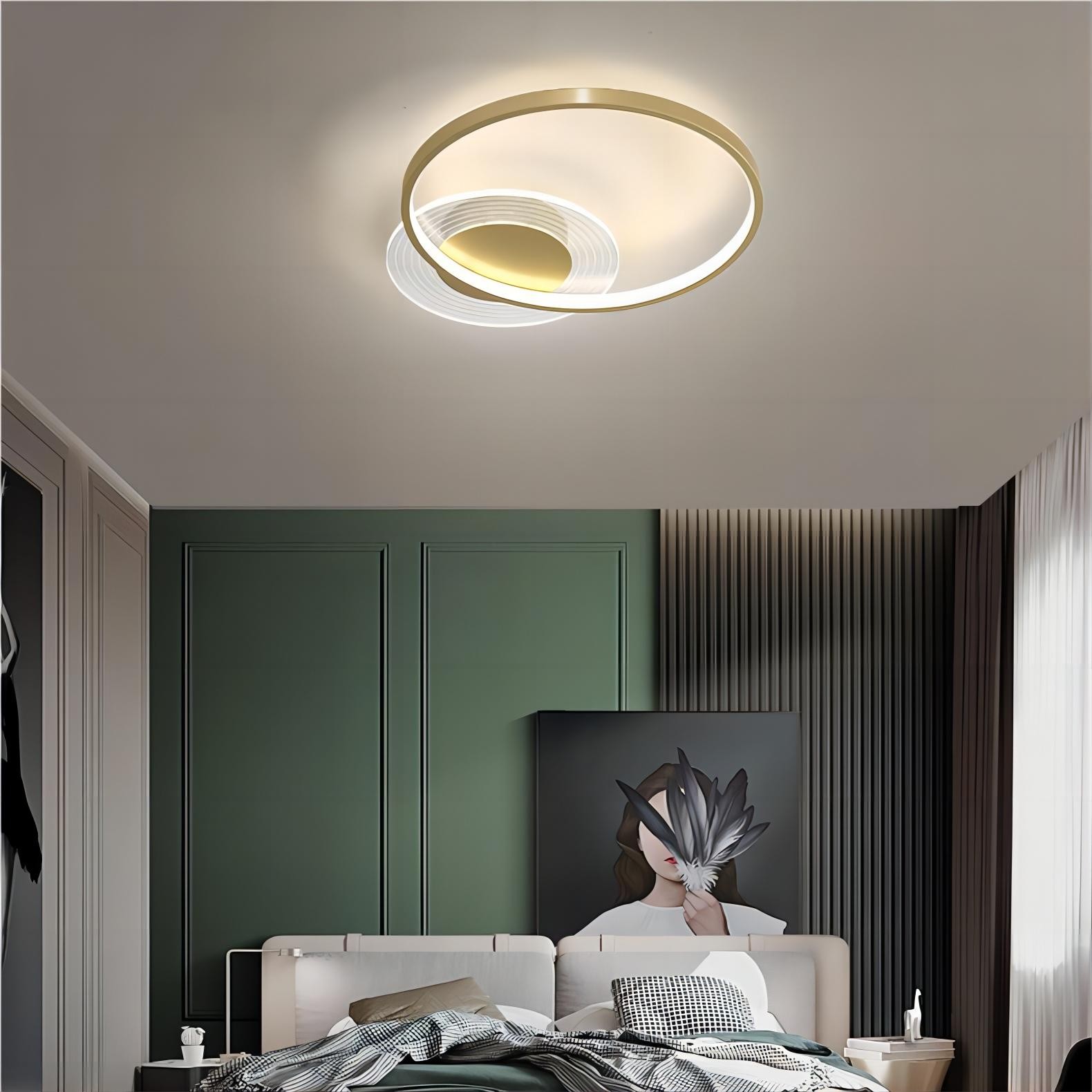 Moderne Multihead Circle LED Plafondlamp HL147
