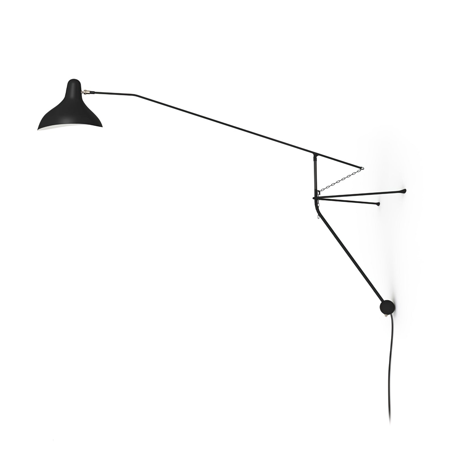 Moderne eendenbek-design Mantis Arm Wandlamp HL1112