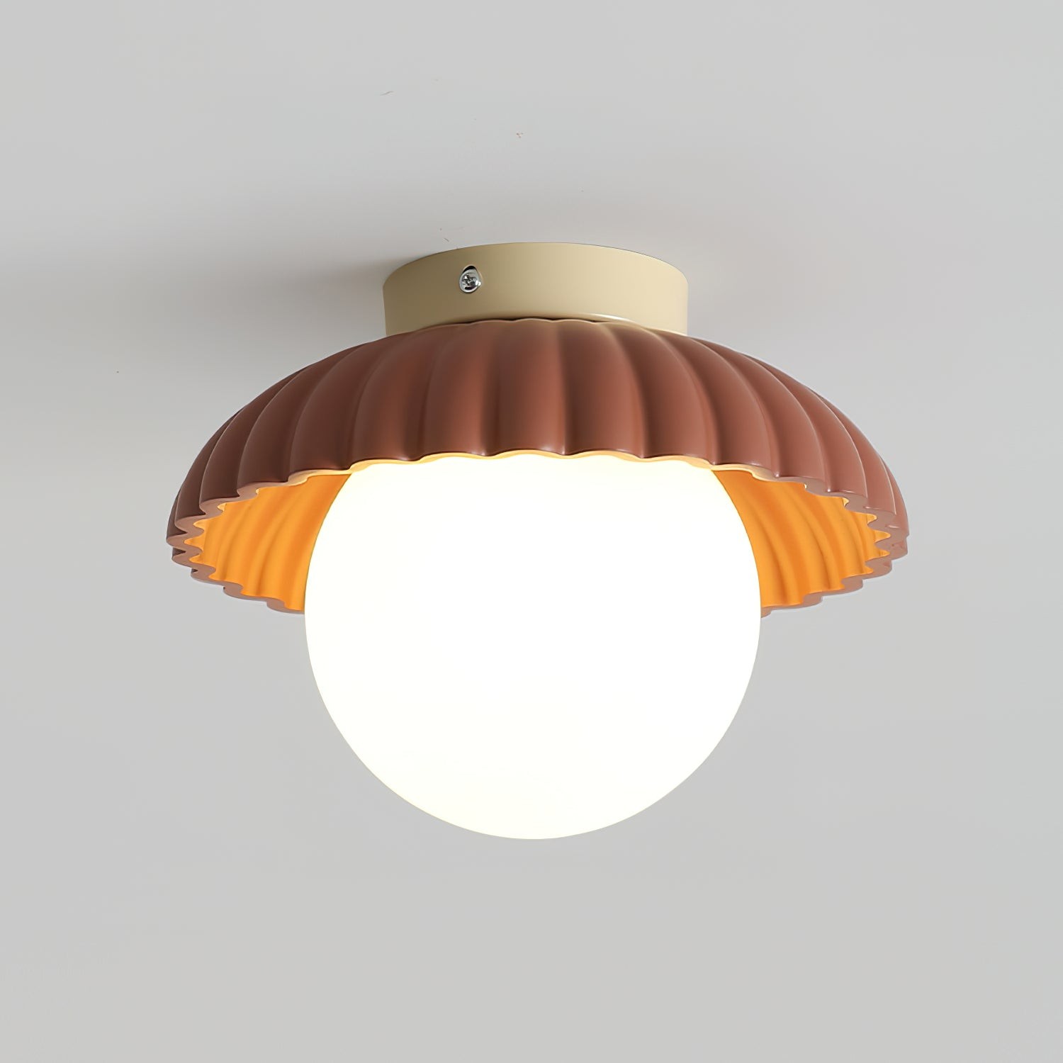 Alien Cream Stijl Plafondlamp HL348