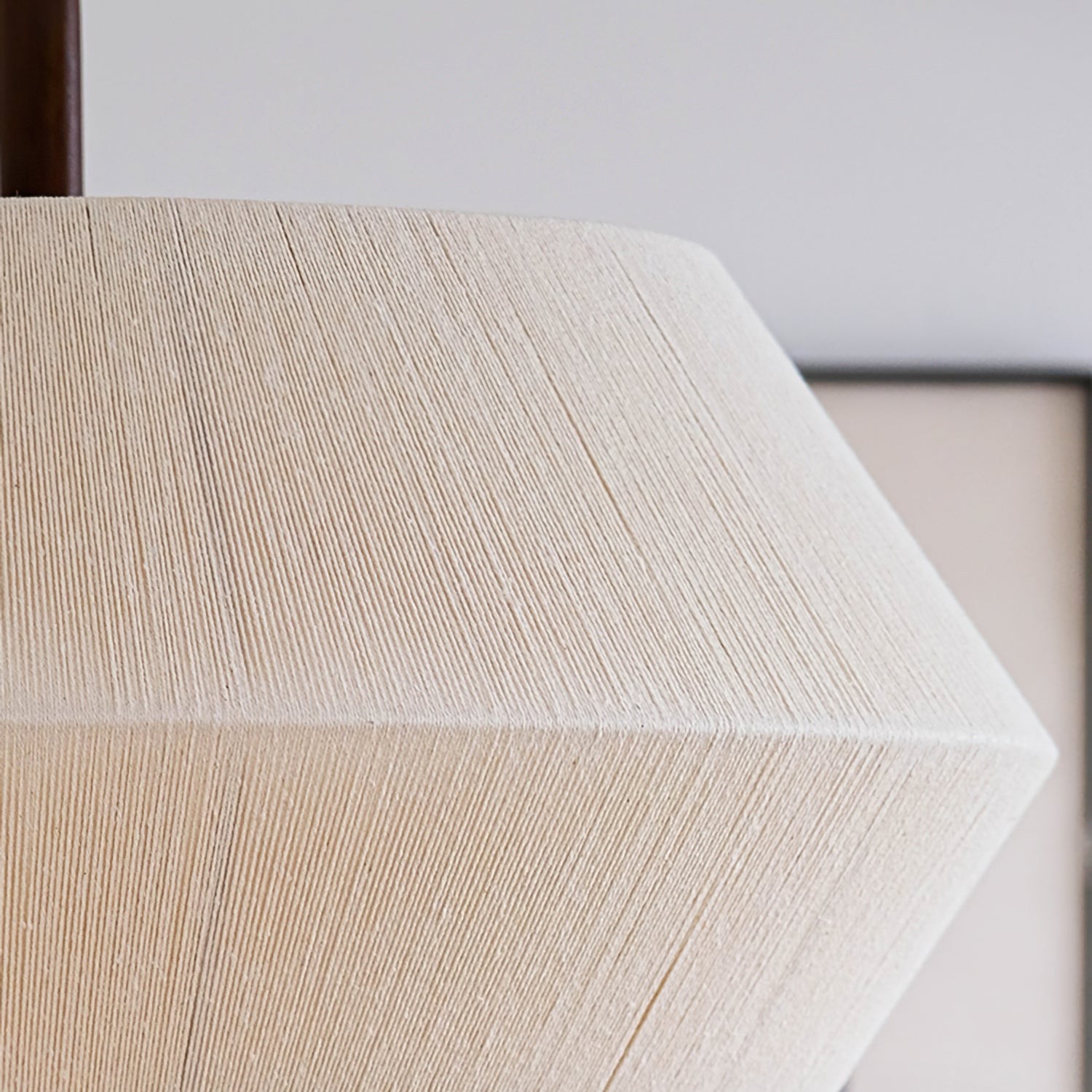 Japanse Wabi-Sabi-stijl geweven stoffen hanglamp HL880